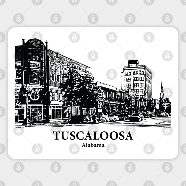 Tuscaloosa - Alabama Magnet by Lakeric
